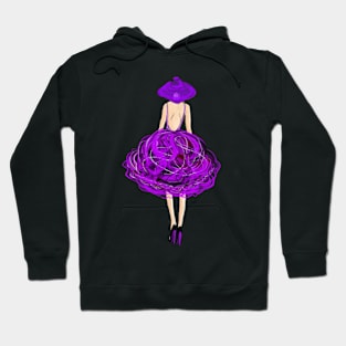 Purple fashion Hoodie